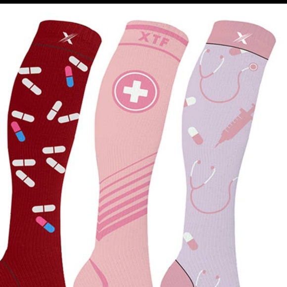 Nurse on duty compression socks - Picture 2 of 2